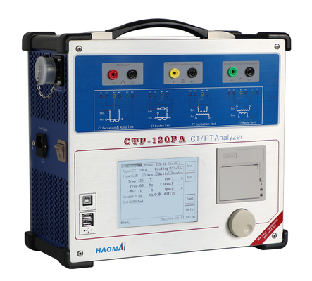 стандарт теста IEC анализатора настоящего трансформатора 9kg Multitap CT PT