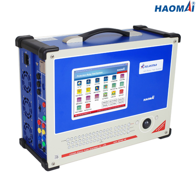 Облегченный трехфазный тест реле защиты установил с экраном 8inch LCD