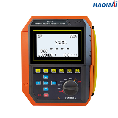 Противоинтерференционная аппаратура Handheld 5kv теста сопротивления изоляции